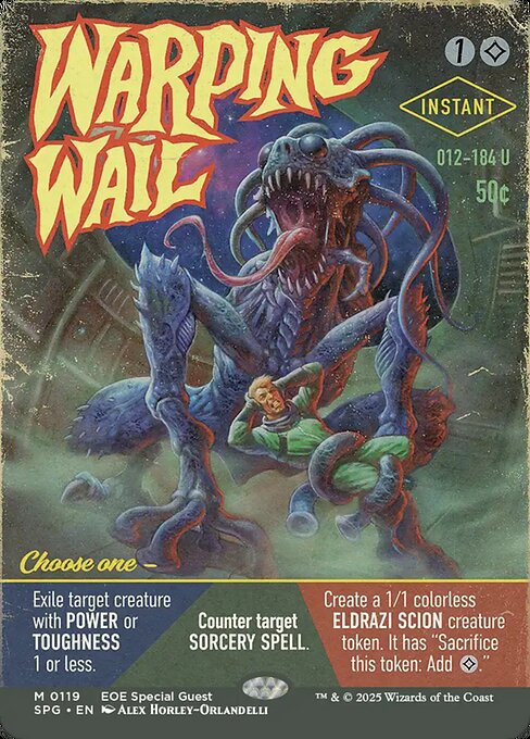 Warping Wail highlighted card art