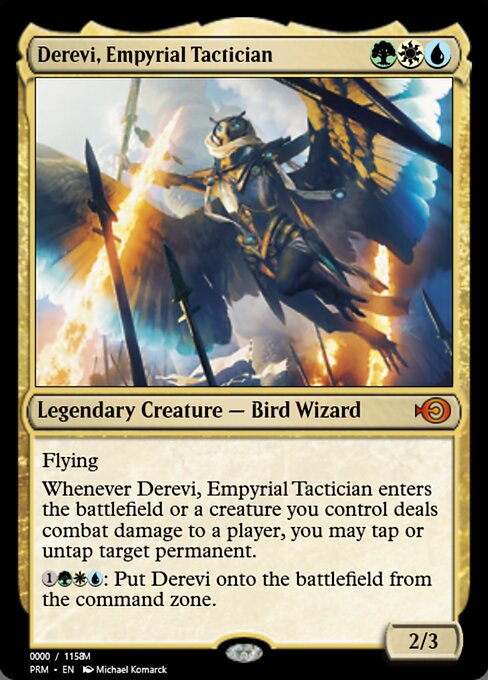 Derevi, Empyrial Tactician from Magic Online Promos
