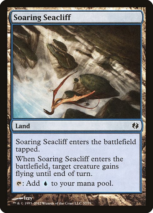 Soaring Seacliff from Duel Decks: Venser vs. Koth