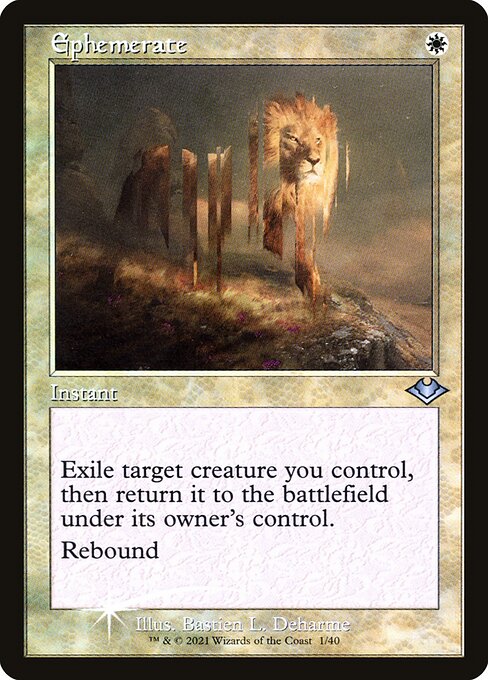 Ephemerate from Modern Horizons 1 Timeshifts