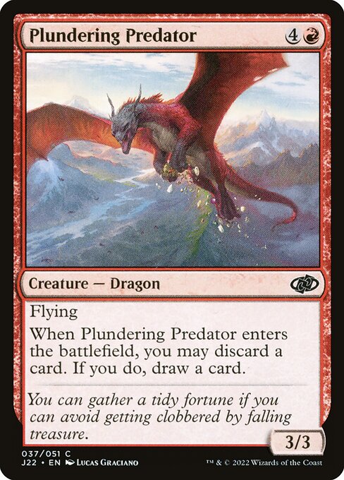 Plundering Predator highlighted card art