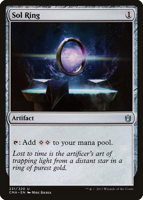 Sol Ring from Commander Anthology