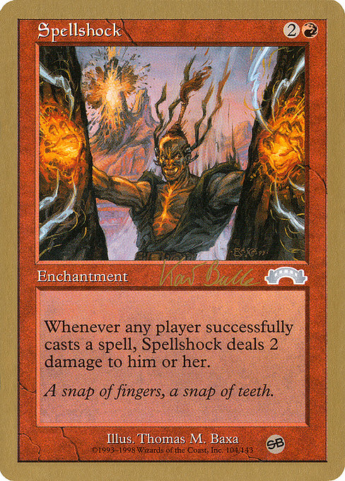 Spellshock from World Championship Decks 1999