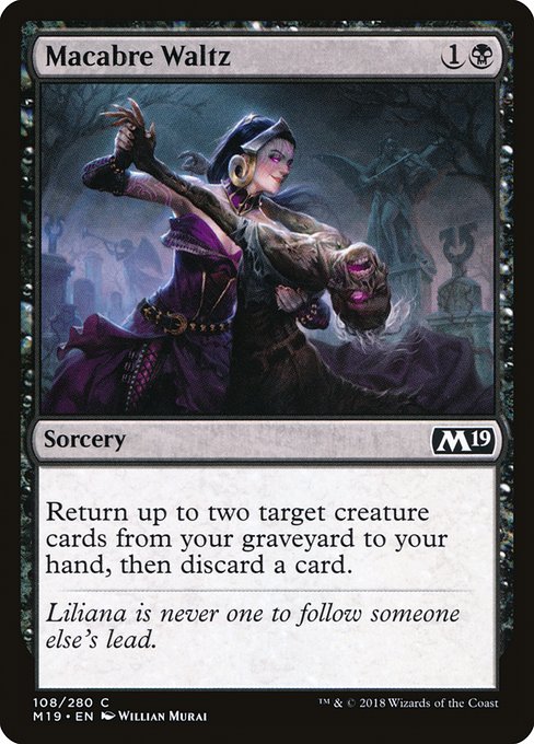 Macabre Waltz from Core Set 2019