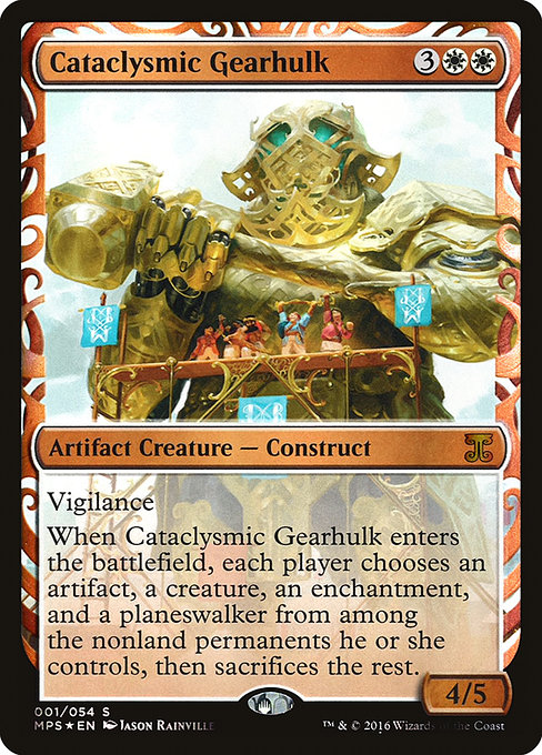 Cataclysmic Gearhulk from Kaladesh Inventions