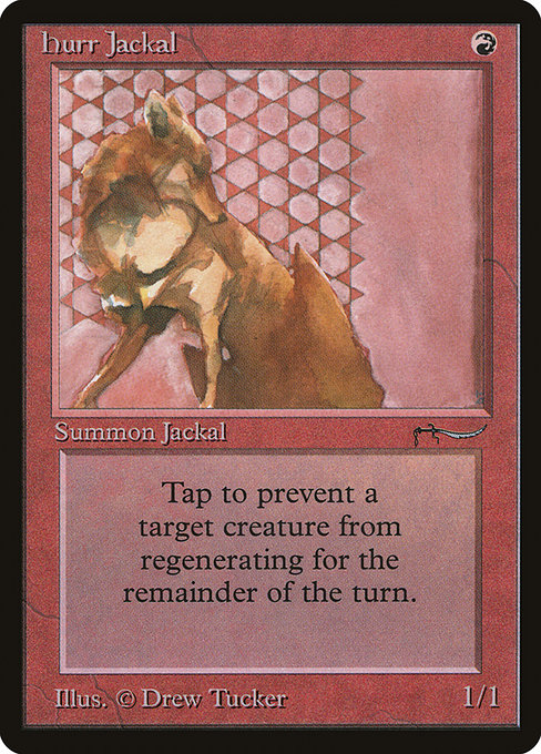 Hurr Jackal from Arabian Nights