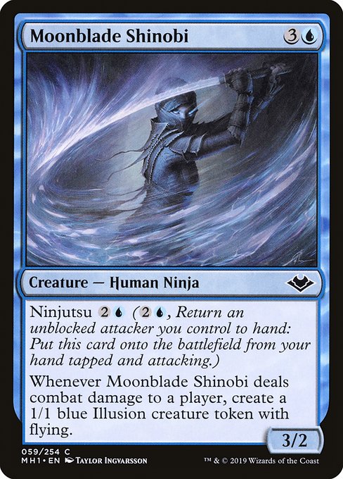 Moonblade Shinobi from Modern Horizons