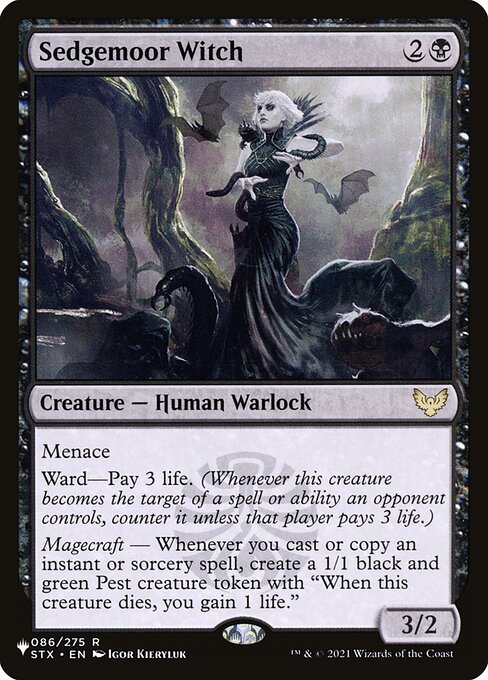 Sedgemoor Witch highlighted card art