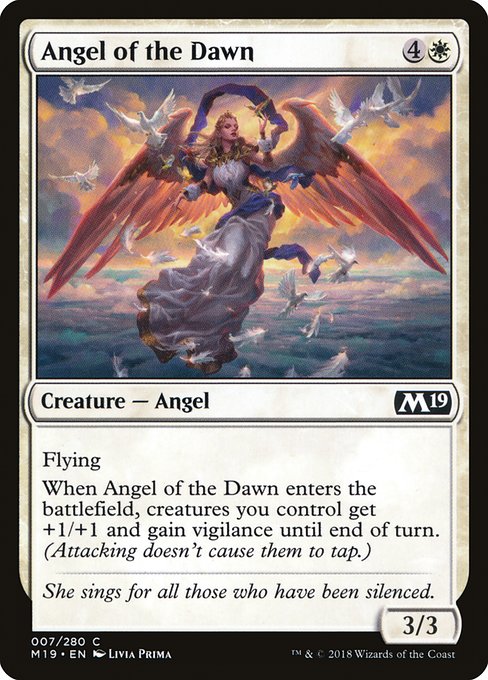 Angel of the Dawn from Core Set 2019