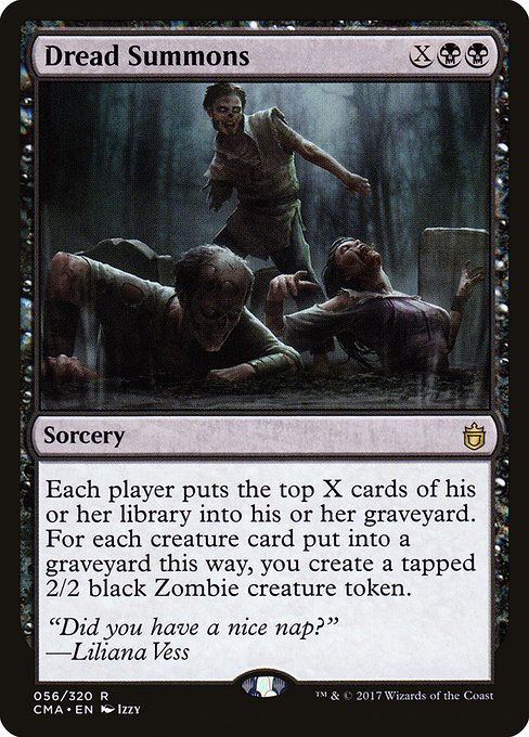 Dread Summons from Commander Anthology