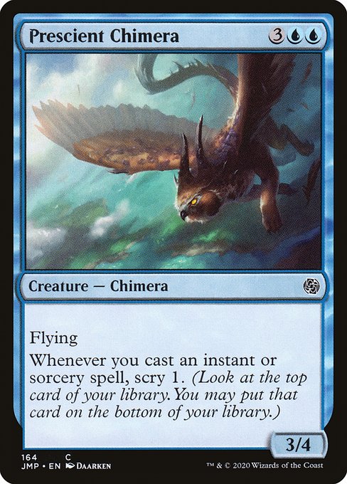 Prescient Chimera highlighted card art