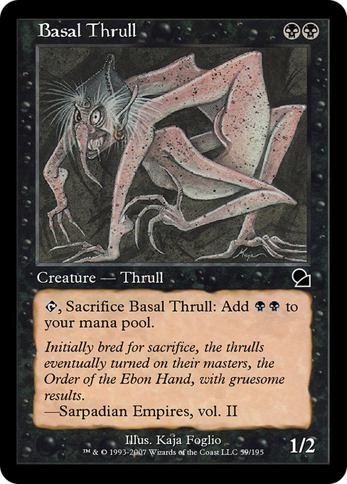 Basal Thrull highlighted card art