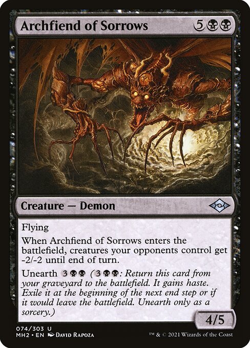 Archfiend of Sorrows from Modern Horizons 2