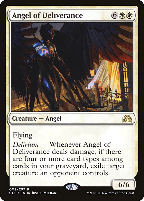 Angel of Deliverance from Shadows over Innistrad