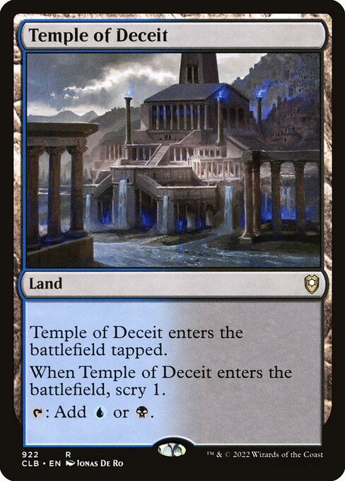 Temple of Deceit from Commander Legends: Battle for Baldur's Gate