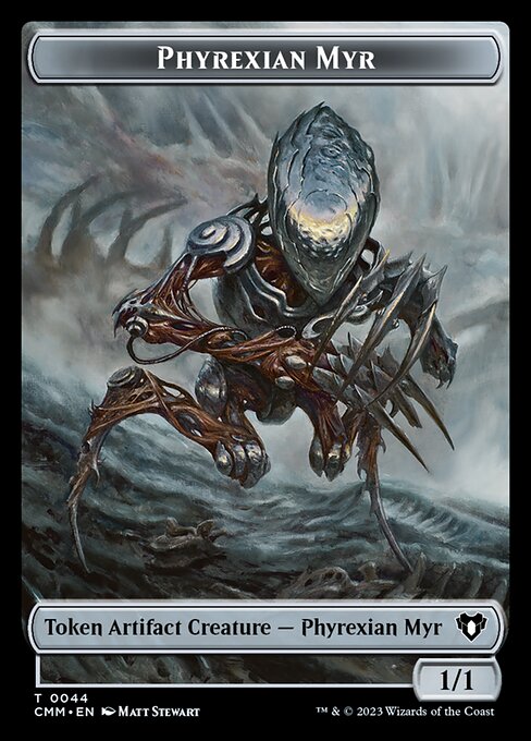 Phyrexian Myr highlighted card art