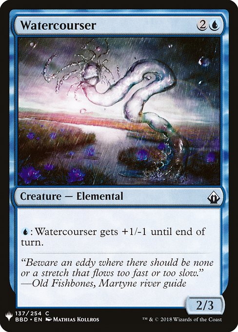 Watercourser highlighted card art