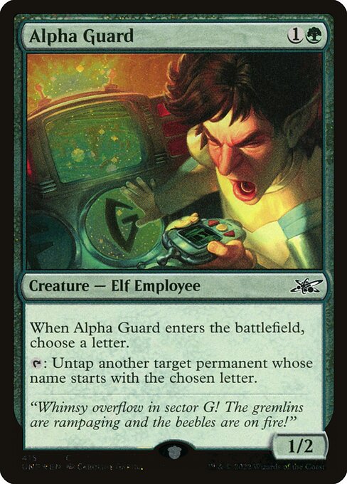 Alpha Guard from Unfinity