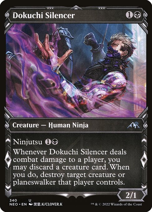 Dokuchi Silencer from Kamigawa: Neon Dynasty