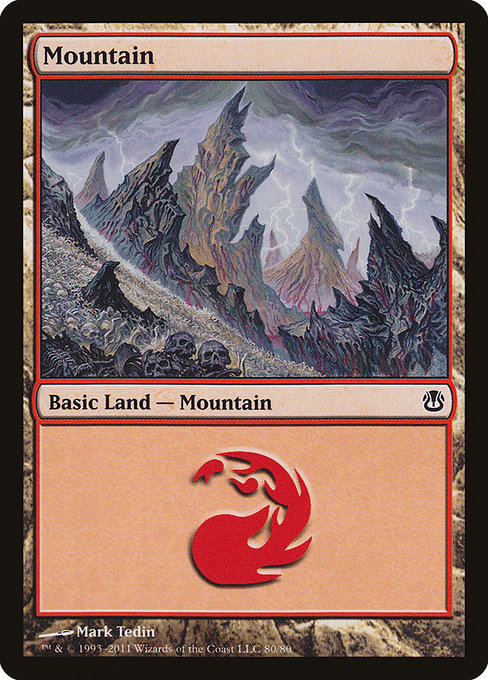 Mountain from Duel Decks: Ajani vs. Nicol Bolas