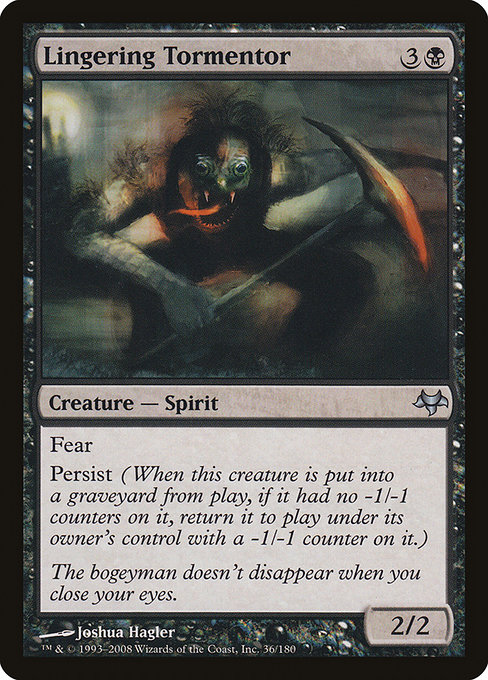 Lingering Tormentor highlighted card art