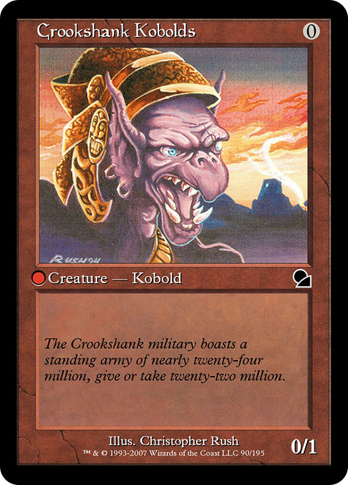 Crookshank Kobolds highlighted card art