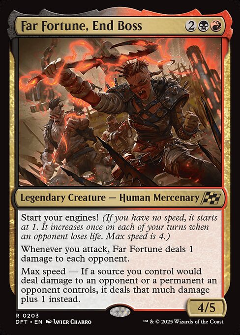 Far Fortune, End Boss from Aetherdrift