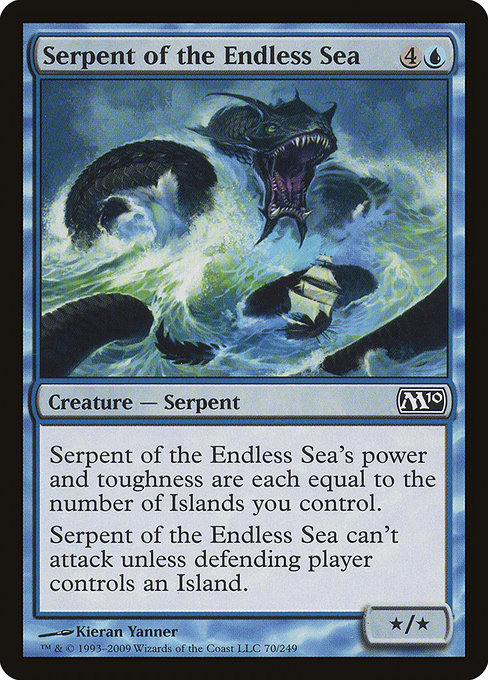 Serpent of the Endless Sea highlighted card art