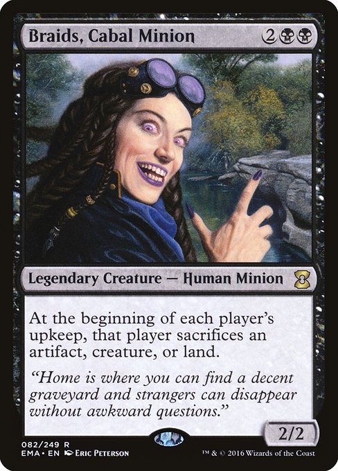 Braids, Cabal Minion from Eternal Masters