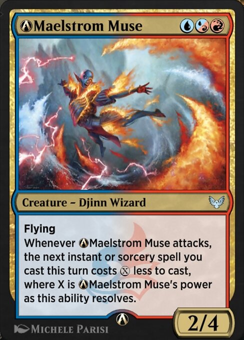 A-Maelstrom Muse highlighted card art