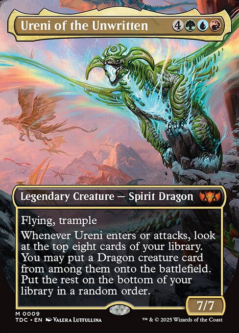Ureni of the Unwritten highlighted card art