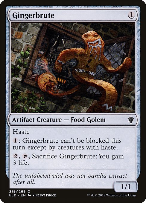 Gingerbrute from Throne of Eldraine