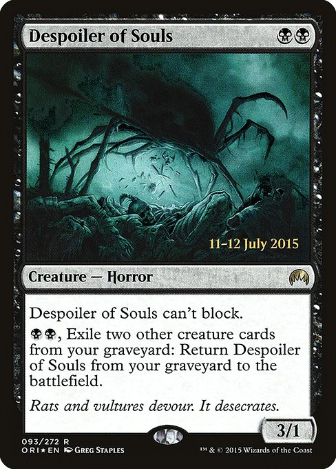 Despoiler of Souls from Magic Origins Promos