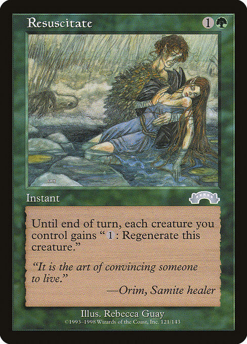 Resuscitate highlighted card art