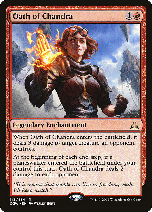 Oath of Chandra from Oath of the Gatewatch