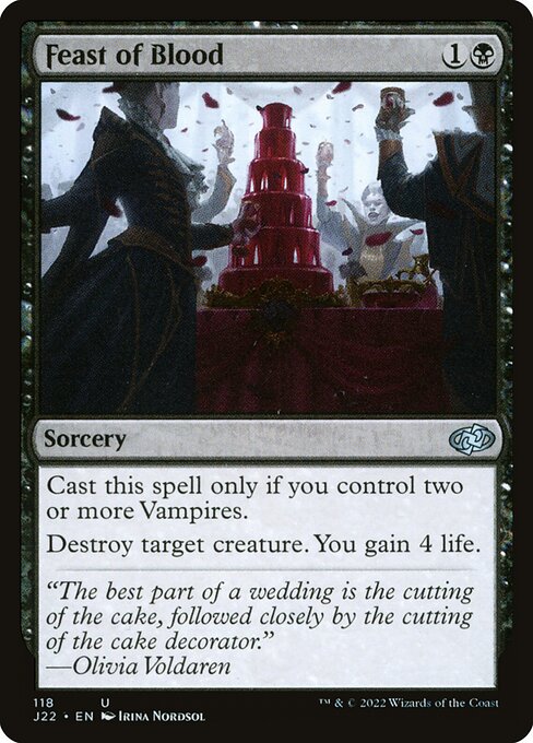 Feast of Blood highlighted card art