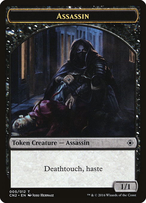 Assassin from Conspiracy: Take the Crown Tokens