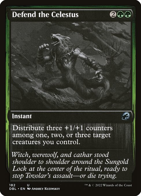 Defend the Celestus from Innistrad: Double Feature