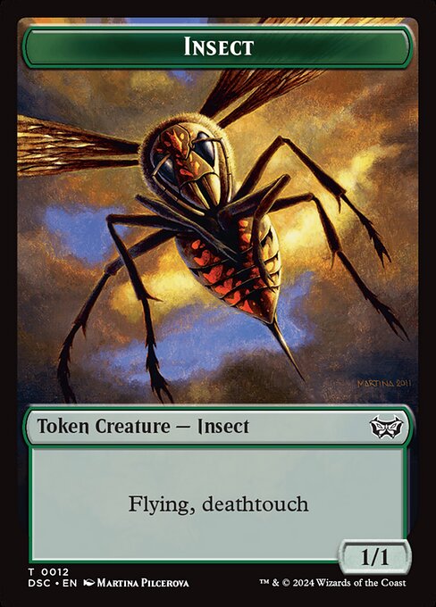 Insect from Duskmourn Commander Tokens