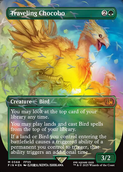 Traveling Chocobo highlighted card art