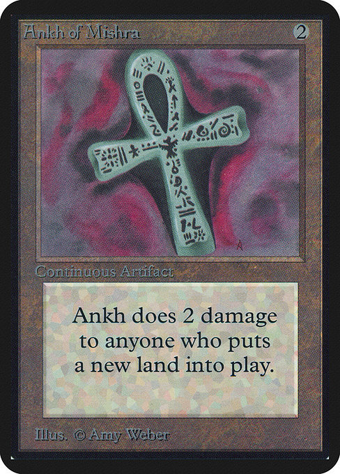Ankh of Mishra from Limited Edition Alpha