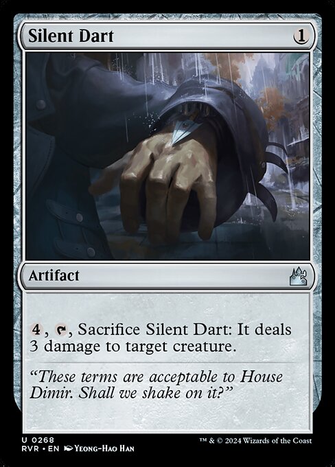 Silent Dart highlighted card art