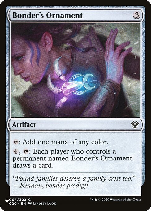 Bonder's Ornament highlighted card art