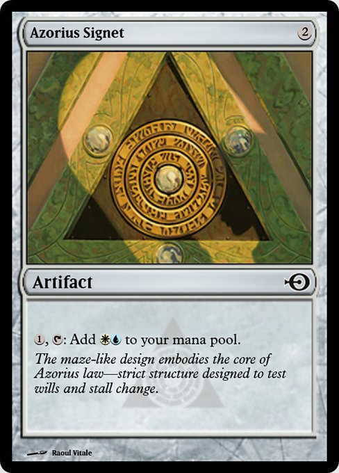 Azorius Signet from Magic Online Promos