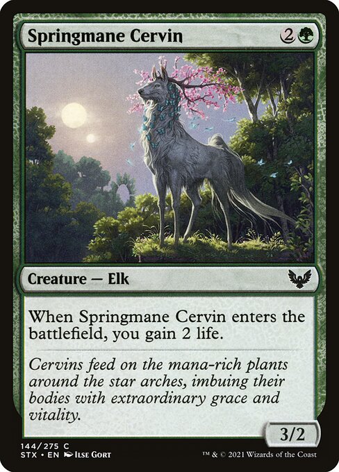 Springmane Cervin highlighted card art