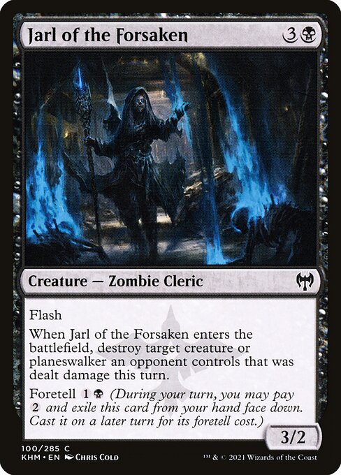 Jarl of the Forsaken highlighted card art