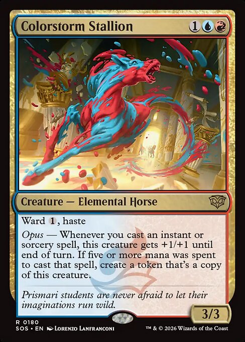 Colorstorm Stallion from Secrets of Strixhaven