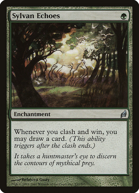 Sylvan Echoes highlighted card art