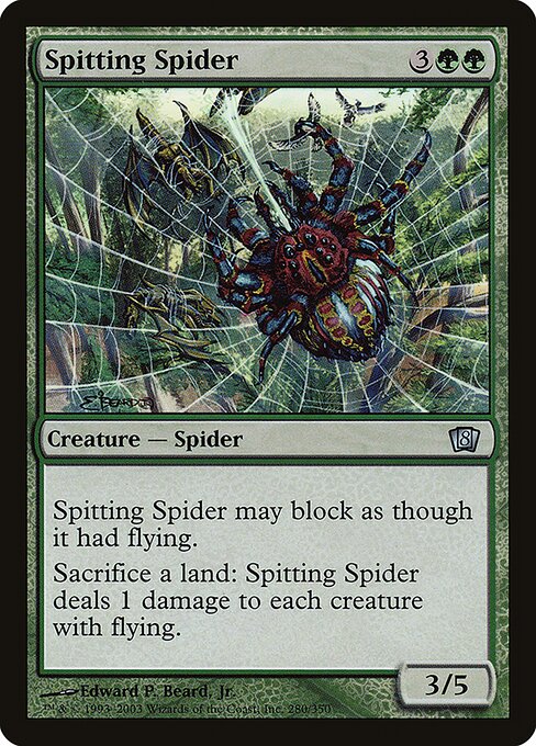 Spitting Spider from Eighth Edition