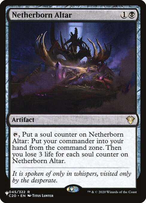 Netherborn Altar highlighted card art